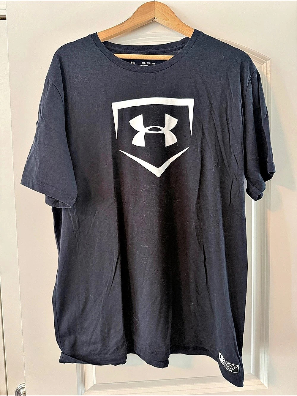 Under Armour Men's Short Sleeve Logo Tee XXL Black